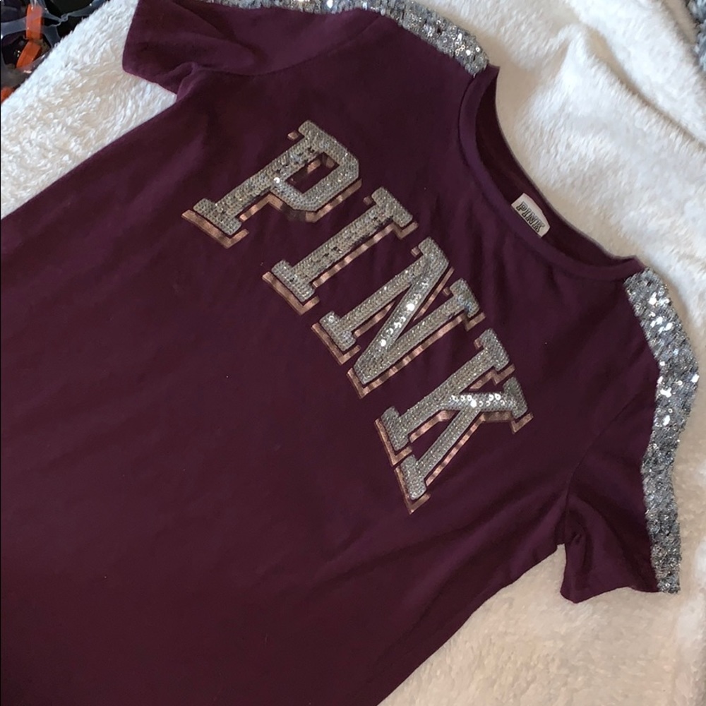 VS PINK Sparkle Tee